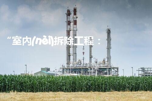 “室內(nèi)拆除工程：高效安全，重塑空間新面貌”